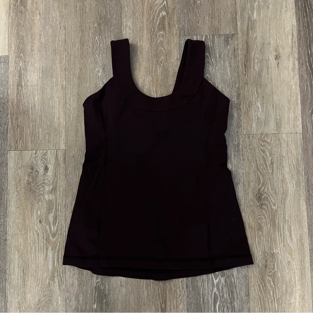 Women's Lululemon Scoop Back Tank Dark Purple